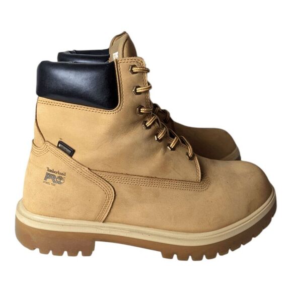 TIMBERLAND PRO Direct Attach 6 Inch Steel Toe Insulated Waterproof Boot Size 15W - Picture 2 of 9